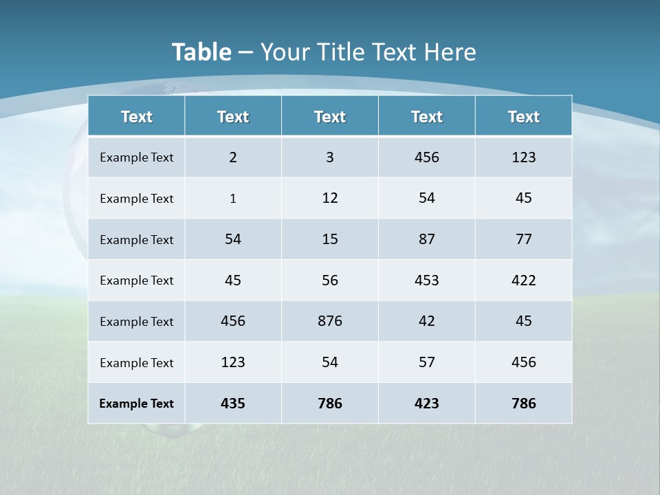 Light Electricity Planet PowerPoint Template
