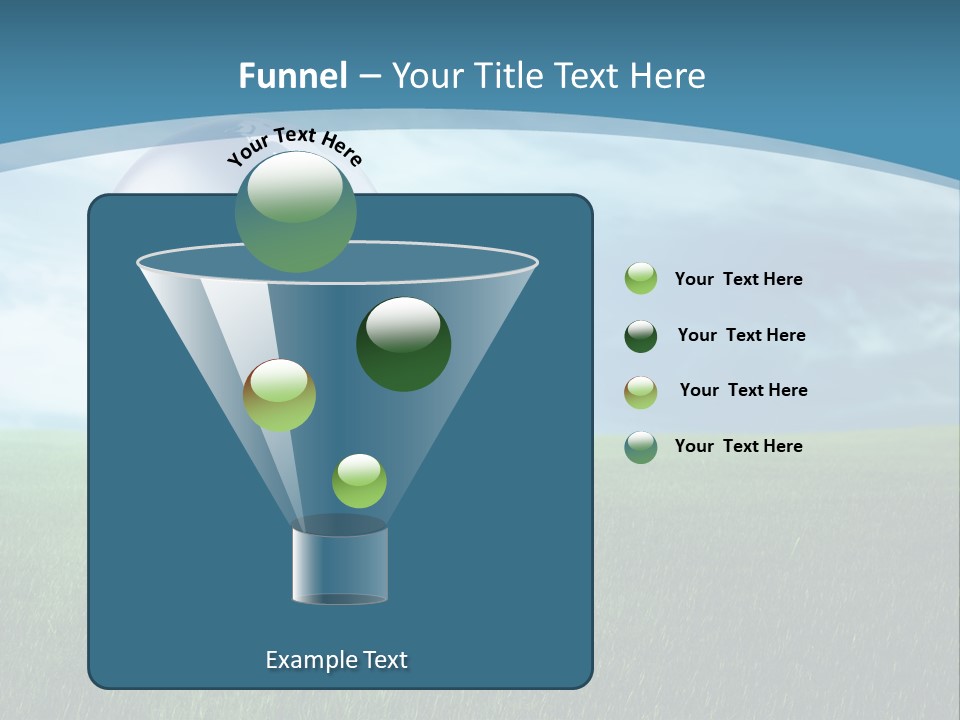 Light Electricity Planet PowerPoint Template