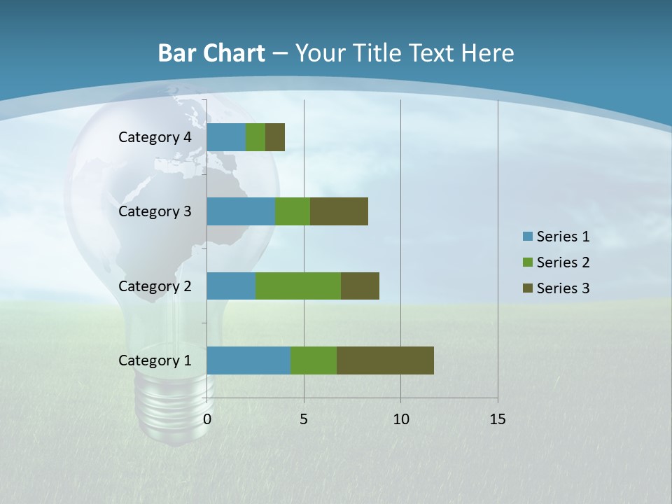 Light Electricity Planet PowerPoint Template