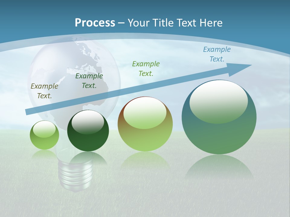 Light Electricity Planet PowerPoint Template