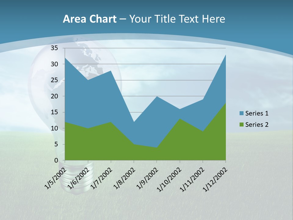 Light Electricity Planet PowerPoint Template