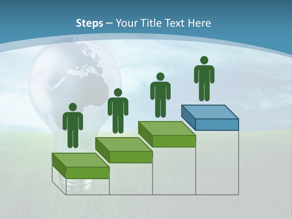 Light Electricity Planet PowerPoint Template
