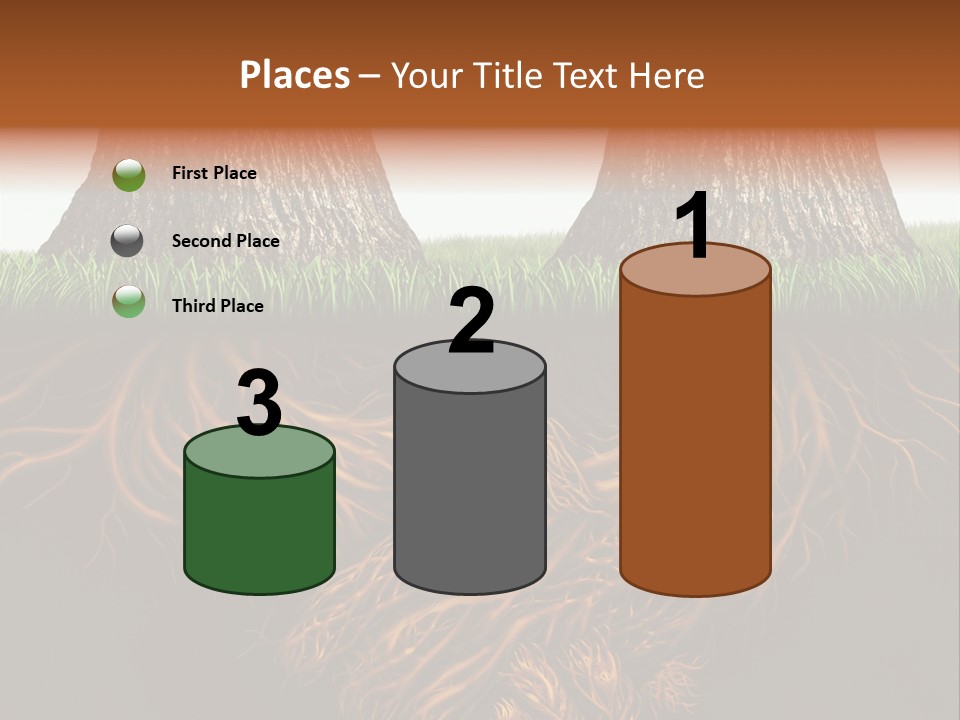 Aspirations Sky Strength PowerPoint Template