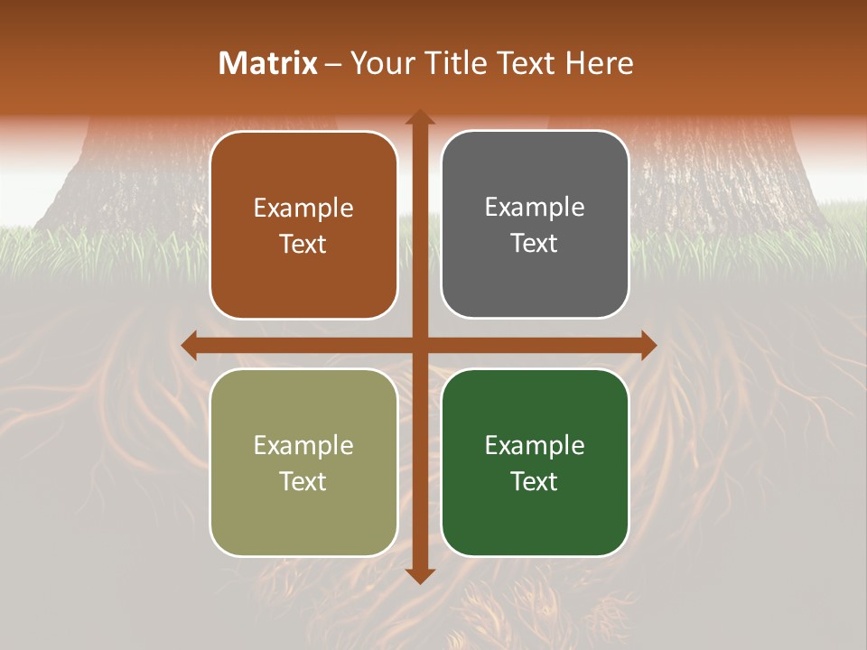 Aspirations Sky Strength PowerPoint Template