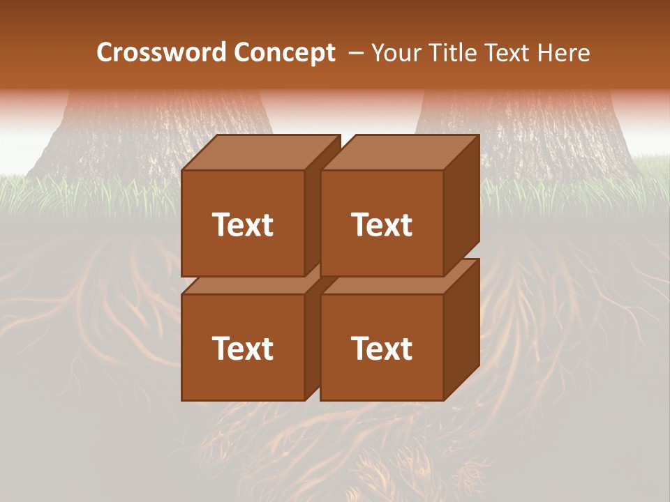 Aspirations Sky Strength PowerPoint Template