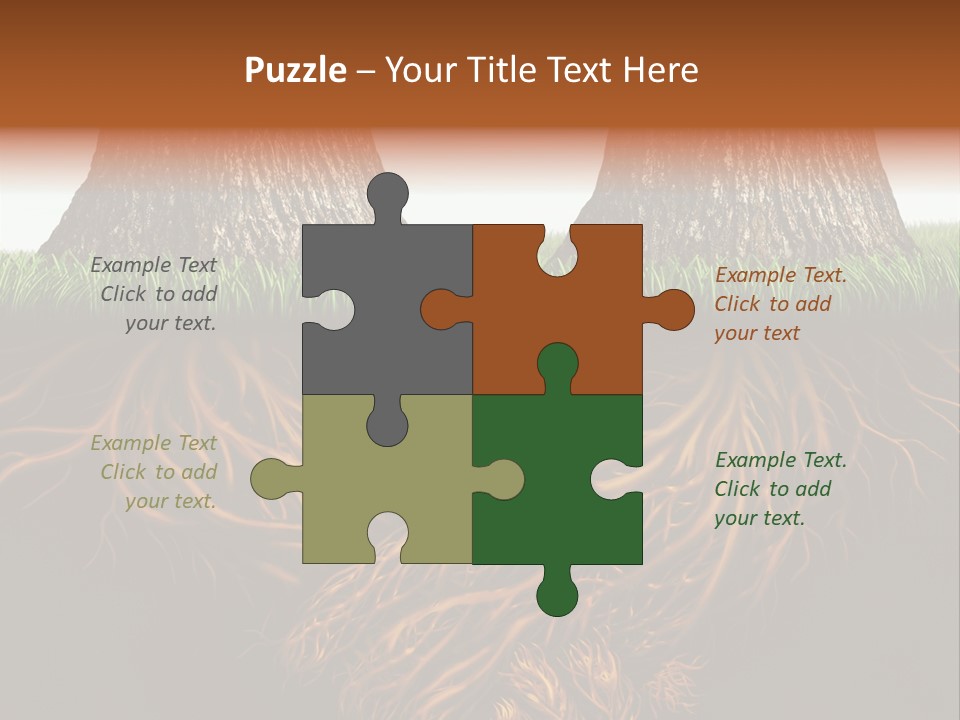 Aspirations Sky Strength PowerPoint Template