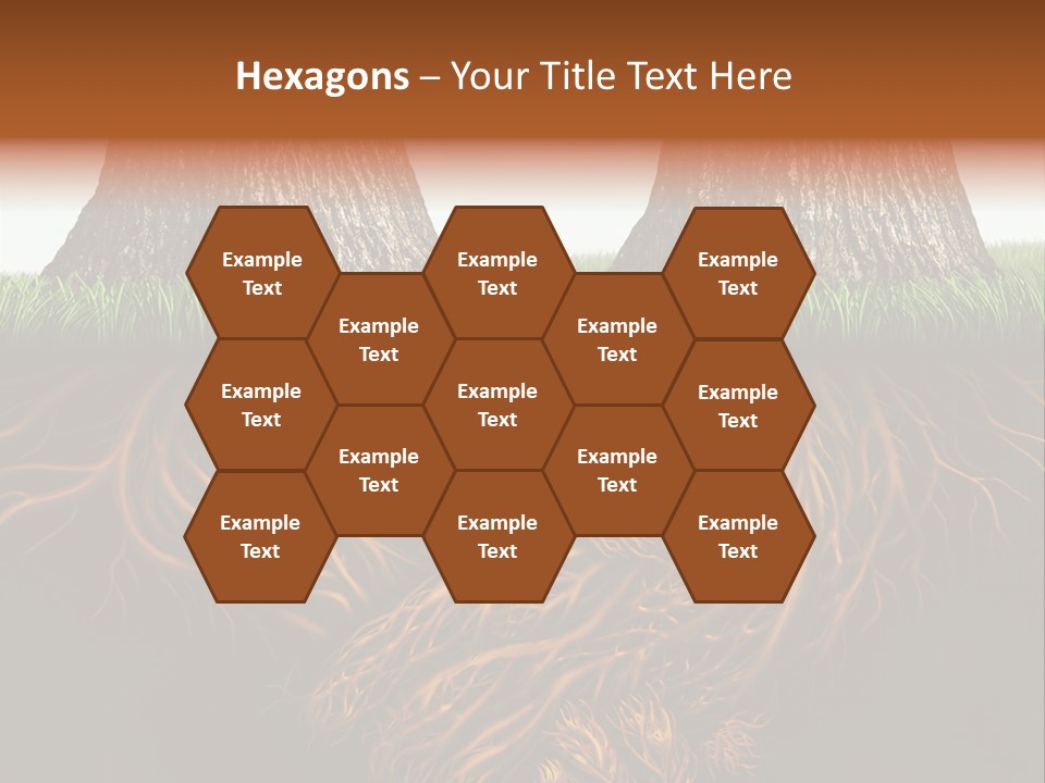 Aspirations Sky Strength PowerPoint Template