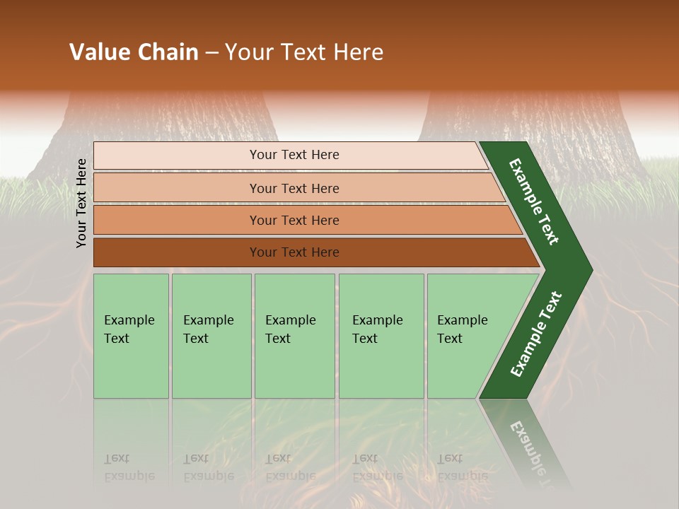 Aspirations Sky Strength PowerPoint Template
