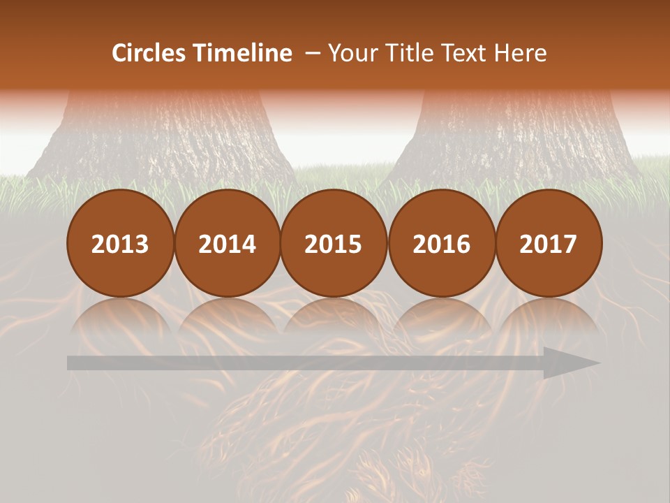 Aspirations Sky Strength PowerPoint Template