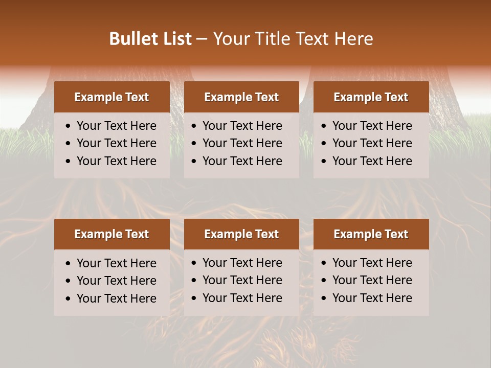 Aspirations Sky Strength PowerPoint Template