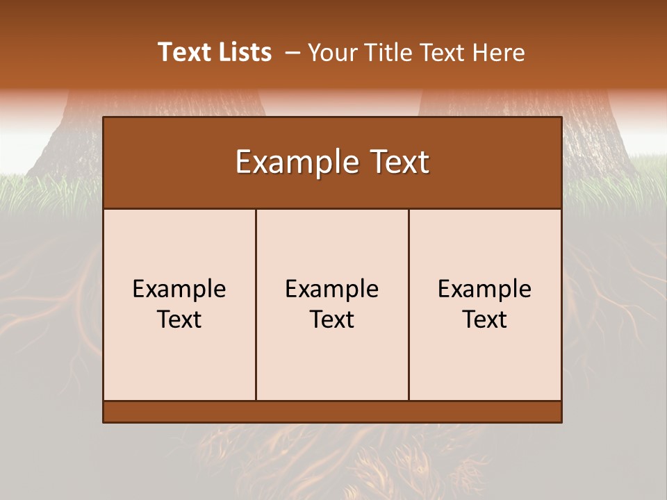 Aspirations Sky Strength PowerPoint Template