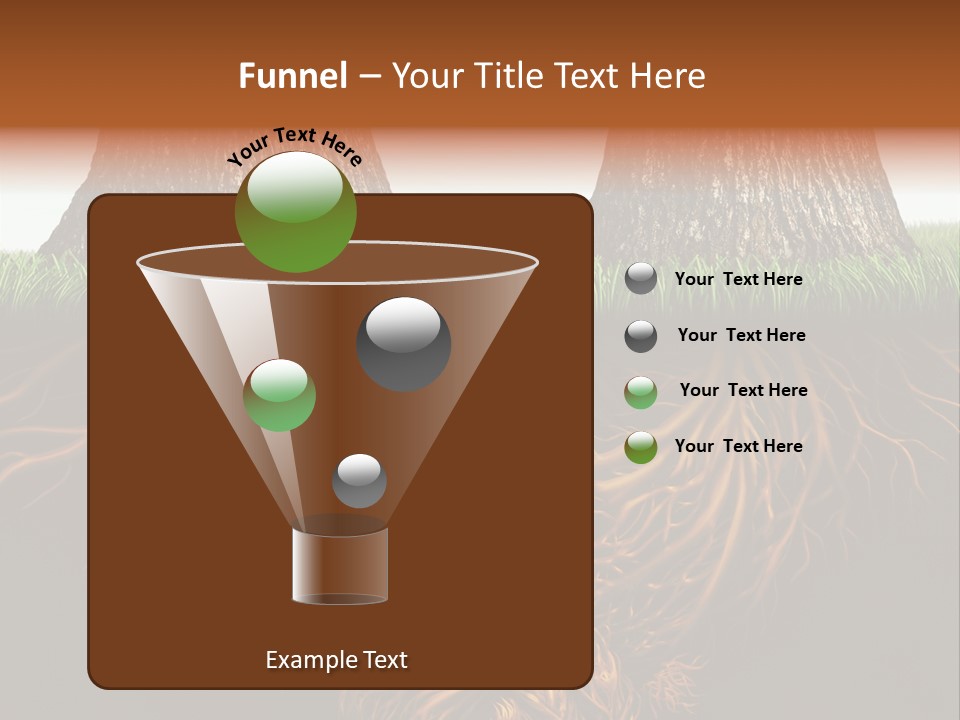 Aspirations Sky Strength PowerPoint Template