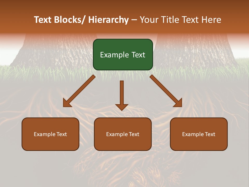 Aspirations Sky Strength PowerPoint Template