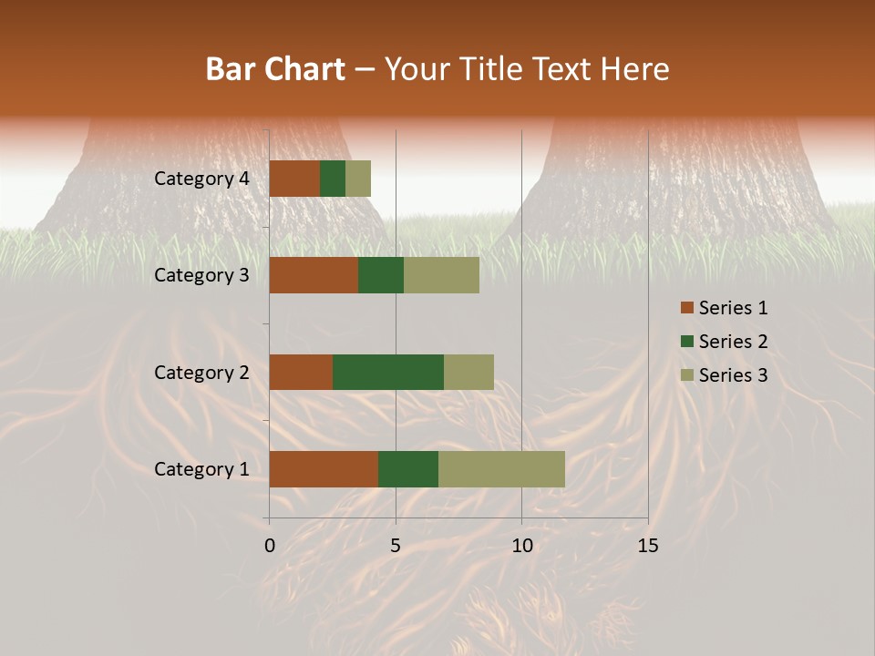 Aspirations Sky Strength PowerPoint Template
