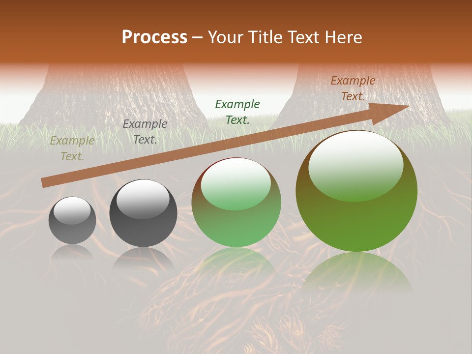 Aspirations Sky Strength PowerPoint Template