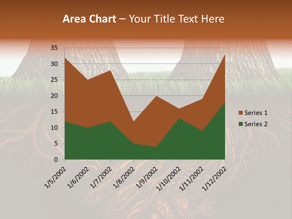 Aspirations Sky Strength PowerPoint Template