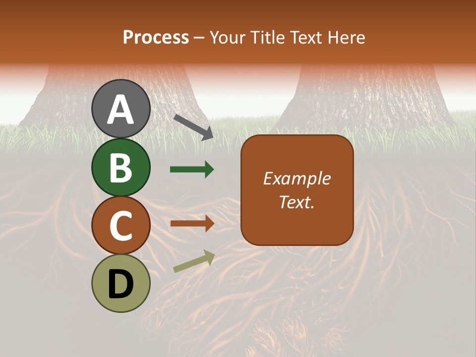 Aspirations Sky Strength PowerPoint Template