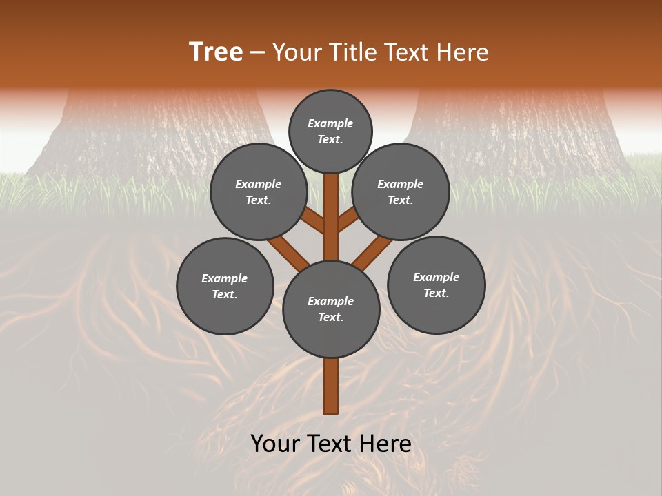 Aspirations Sky Strength PowerPoint Template