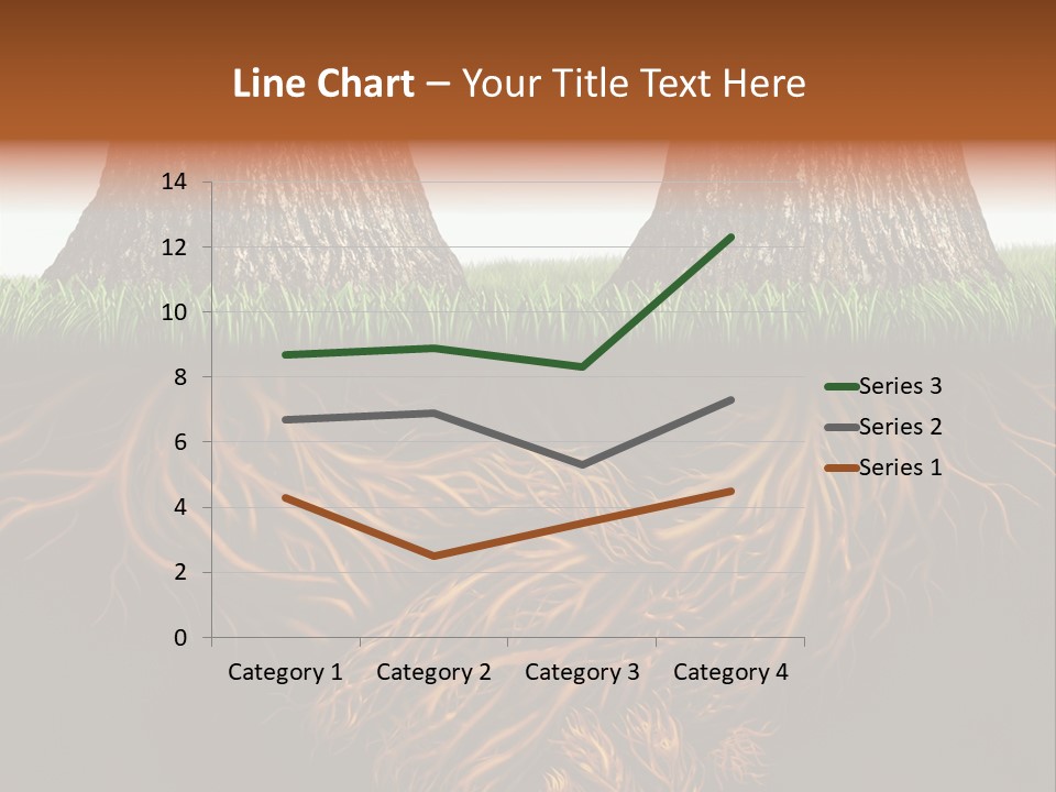 Aspirations Sky Strength PowerPoint Template