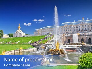 Grand Russian Large PowerPoint Template