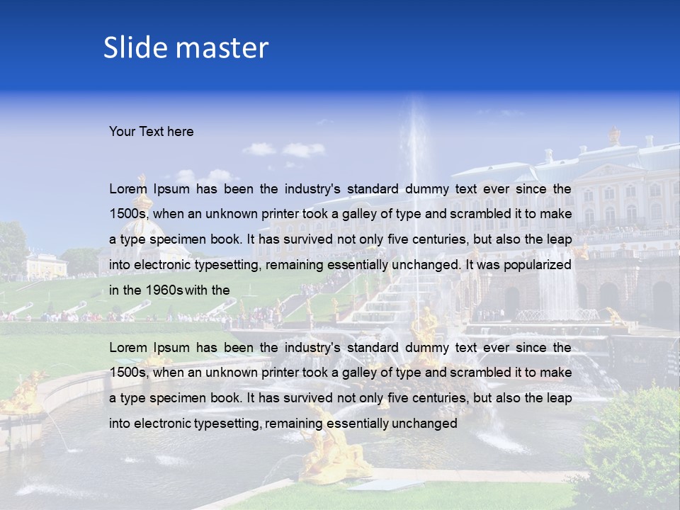 Grand Russian Large PowerPoint Template