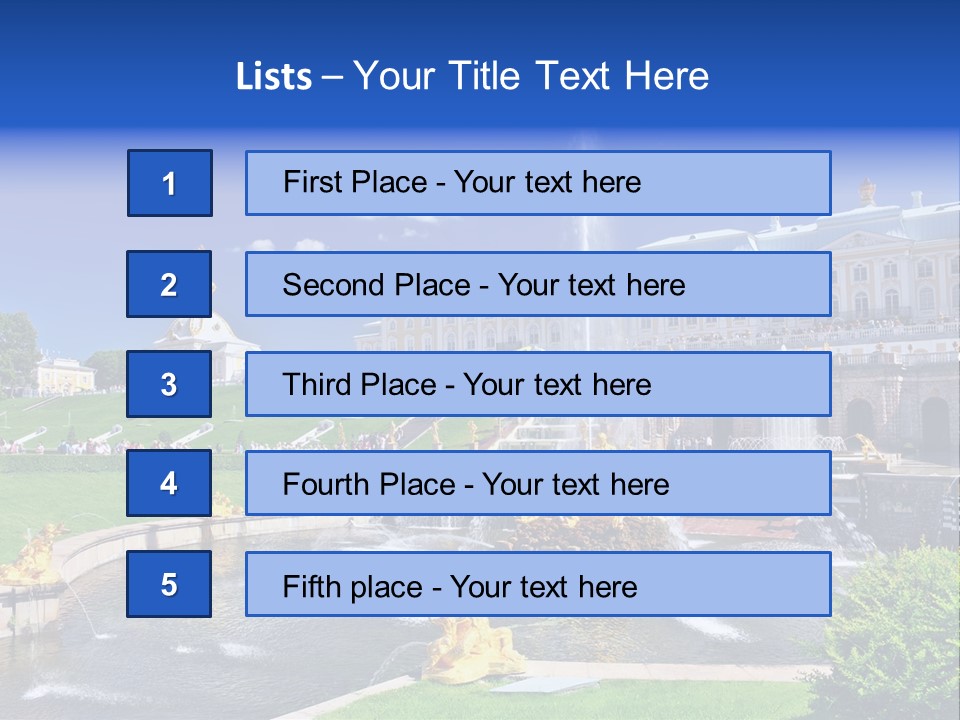 Grand Russian Large PowerPoint Template