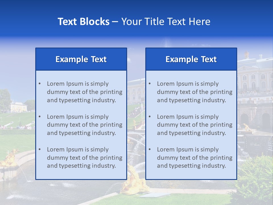 Grand Russian Large PowerPoint Template