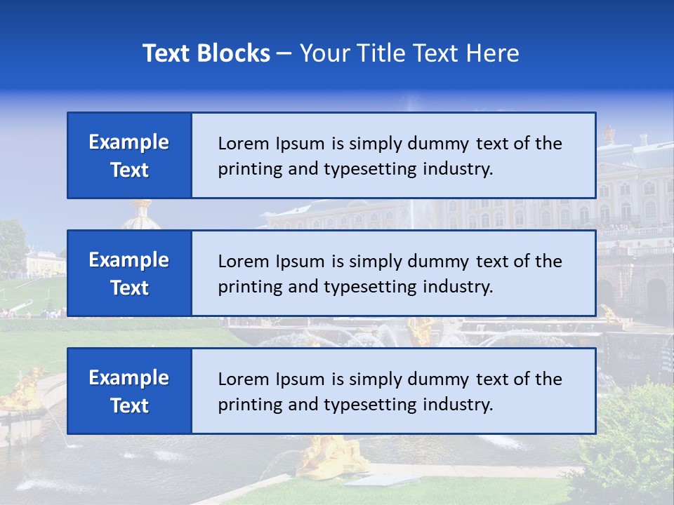 Grand Russian Large PowerPoint Template