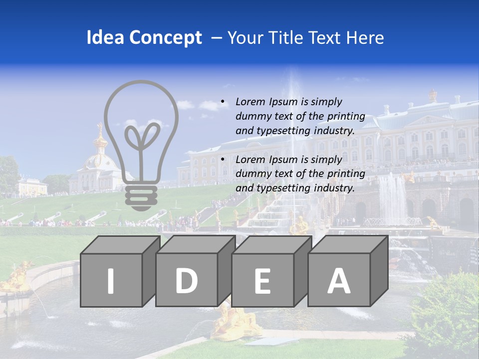 Grand Russian Large PowerPoint Template