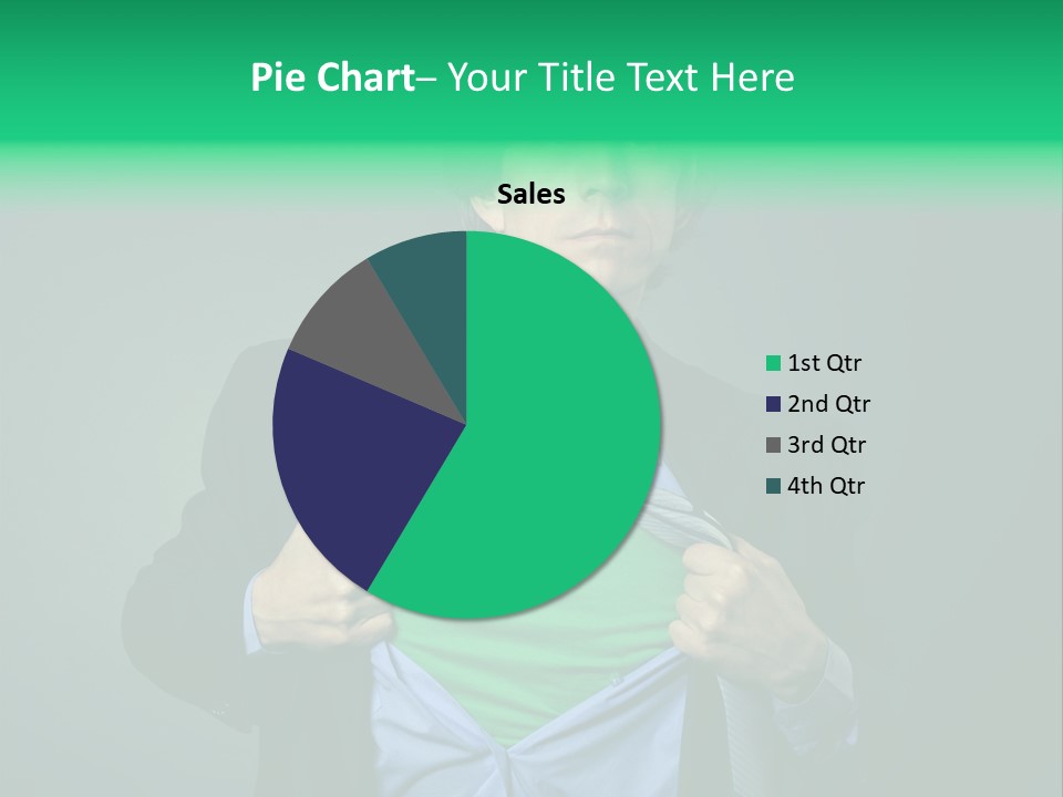 Man Tee Shirt Movement PowerPoint Template