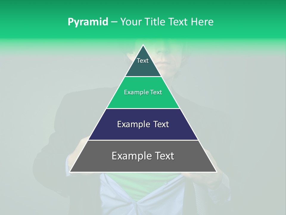 Man Tee Shirt Movement PowerPoint Template