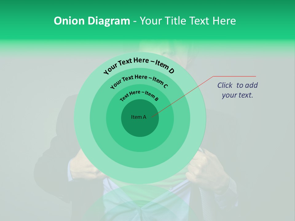 Man Tee Shirt Movement PowerPoint Template