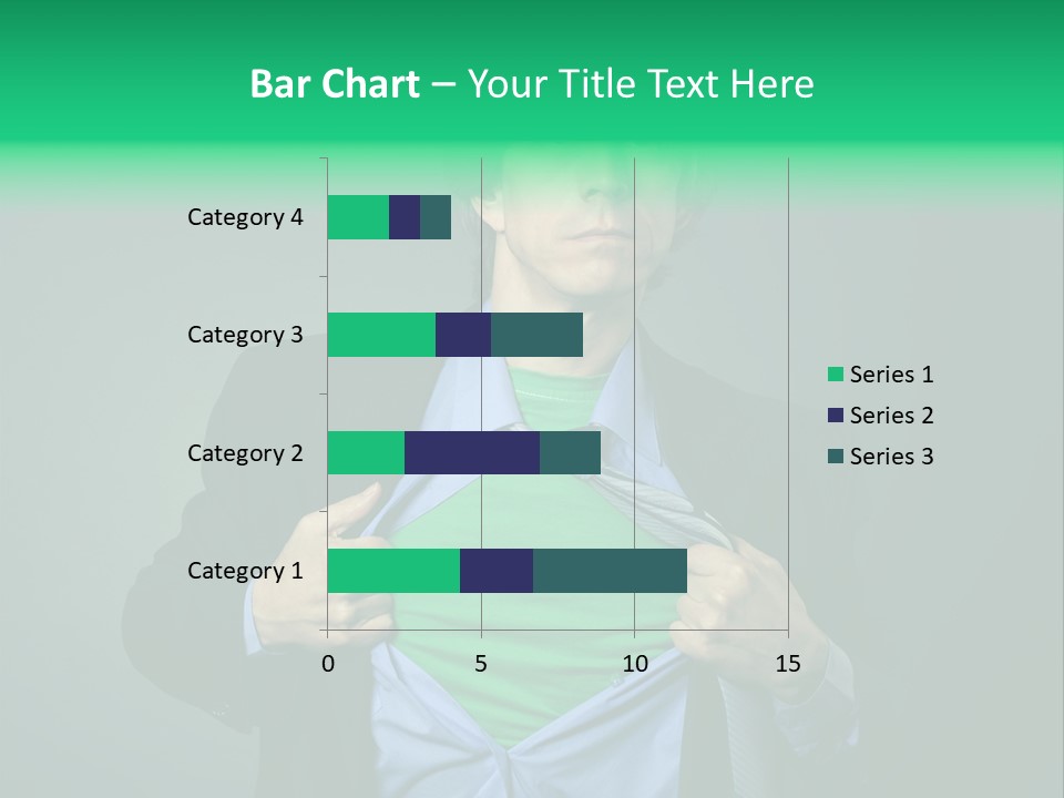 Man Tee Shirt Movement PowerPoint Template