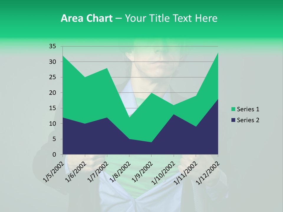 Man Tee Shirt Movement PowerPoint Template