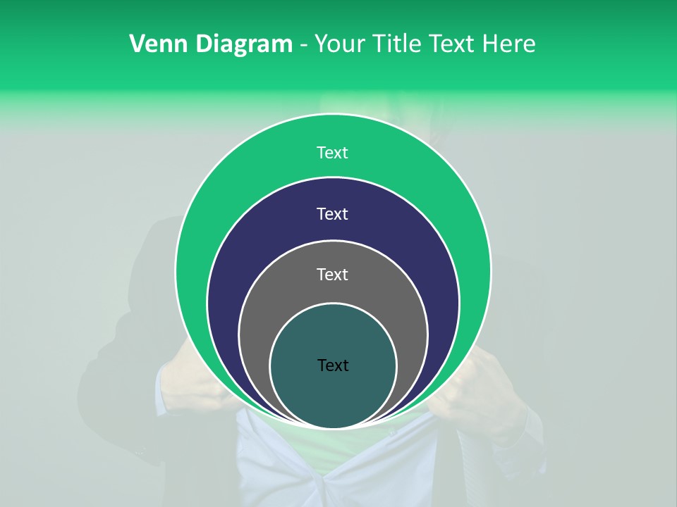Man Tee Shirt Movement PowerPoint Template