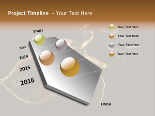 Venetian Christmas Carnival PowerPoint Template