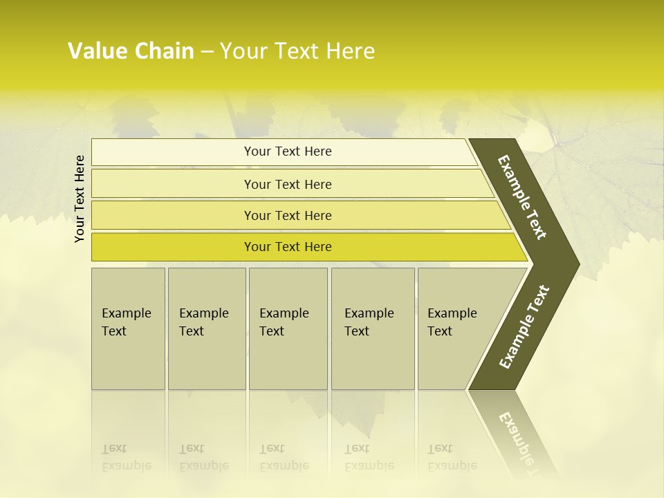 Blurred Texture Sunlight PowerPoint Template