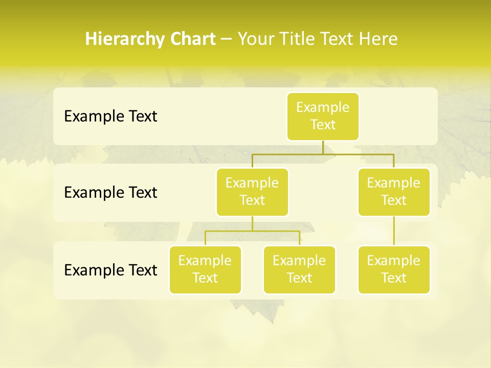 Blurred Texture Sunlight PowerPoint Template