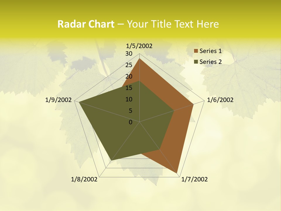 Blurred Texture Sunlight PowerPoint Template