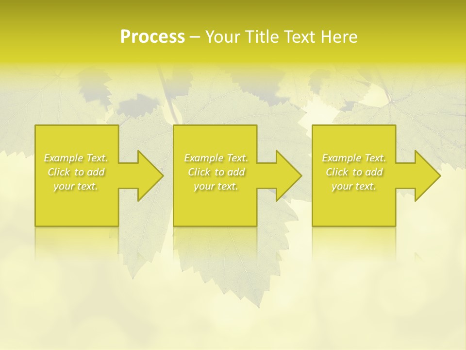 Blurred Texture Sunlight PowerPoint Template