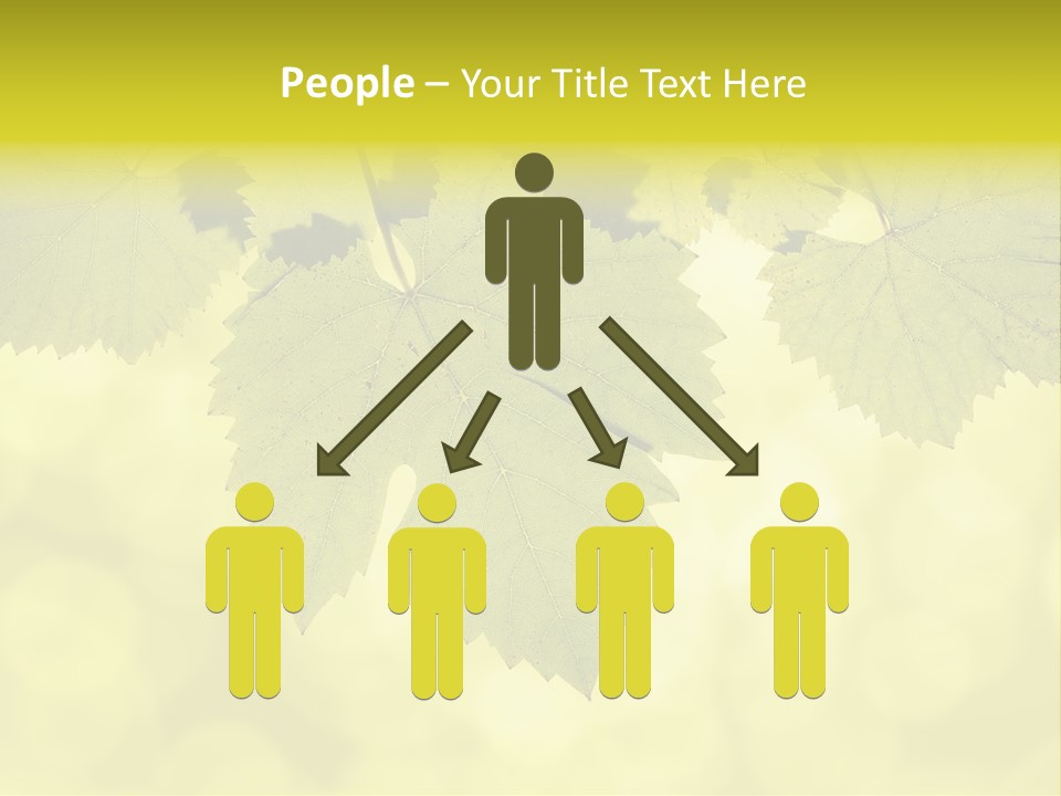 Blurred Texture Sunlight PowerPoint Template