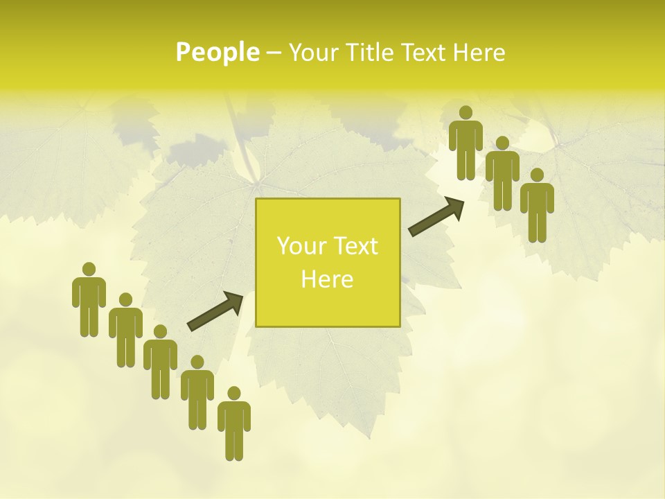 Blurred Texture Sunlight PowerPoint Template