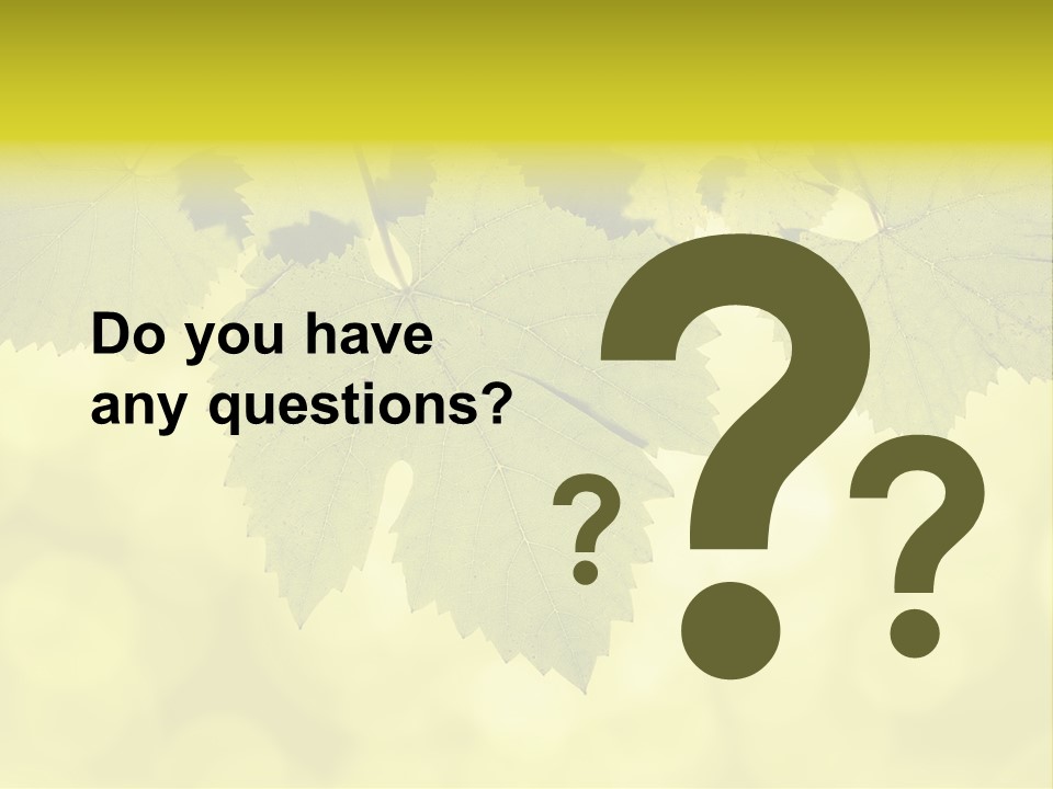 Blurred Texture Sunlight PowerPoint Template