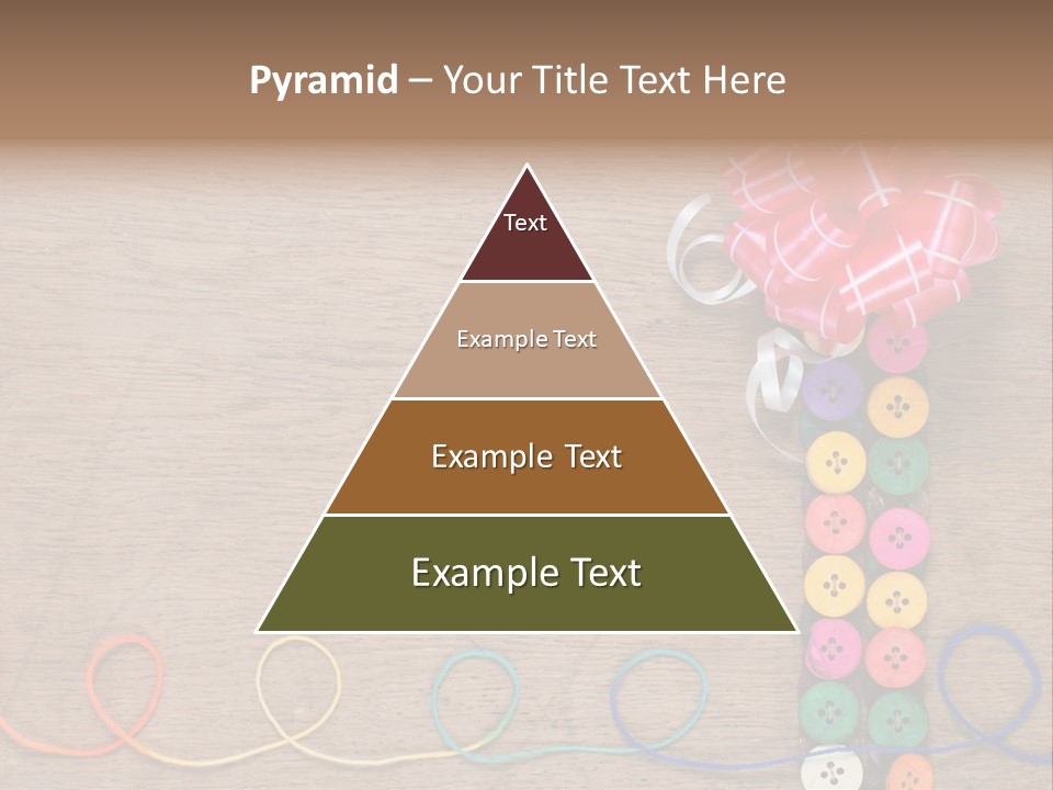 Style Needlework Arrangement PowerPoint Template