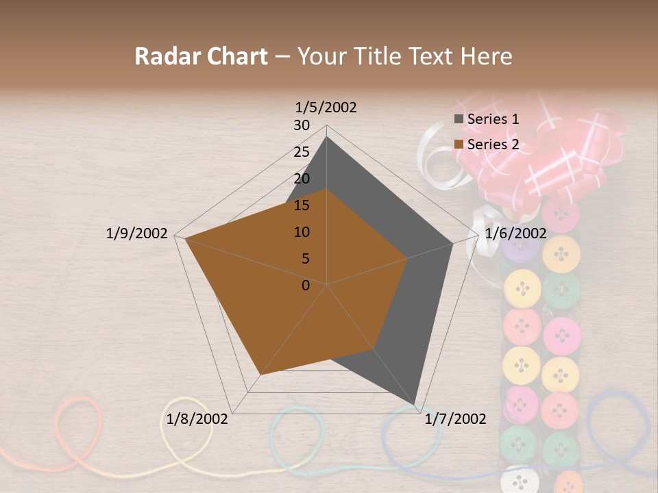 Style Needlework Arrangement PowerPoint Template