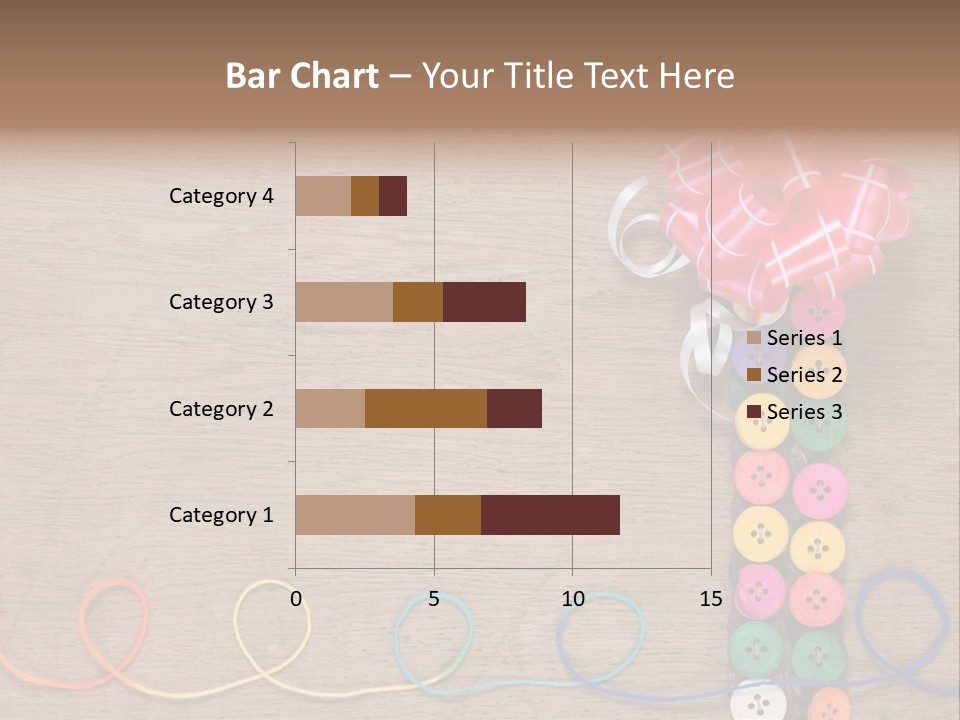 Style Needlework Arrangement PowerPoint Template