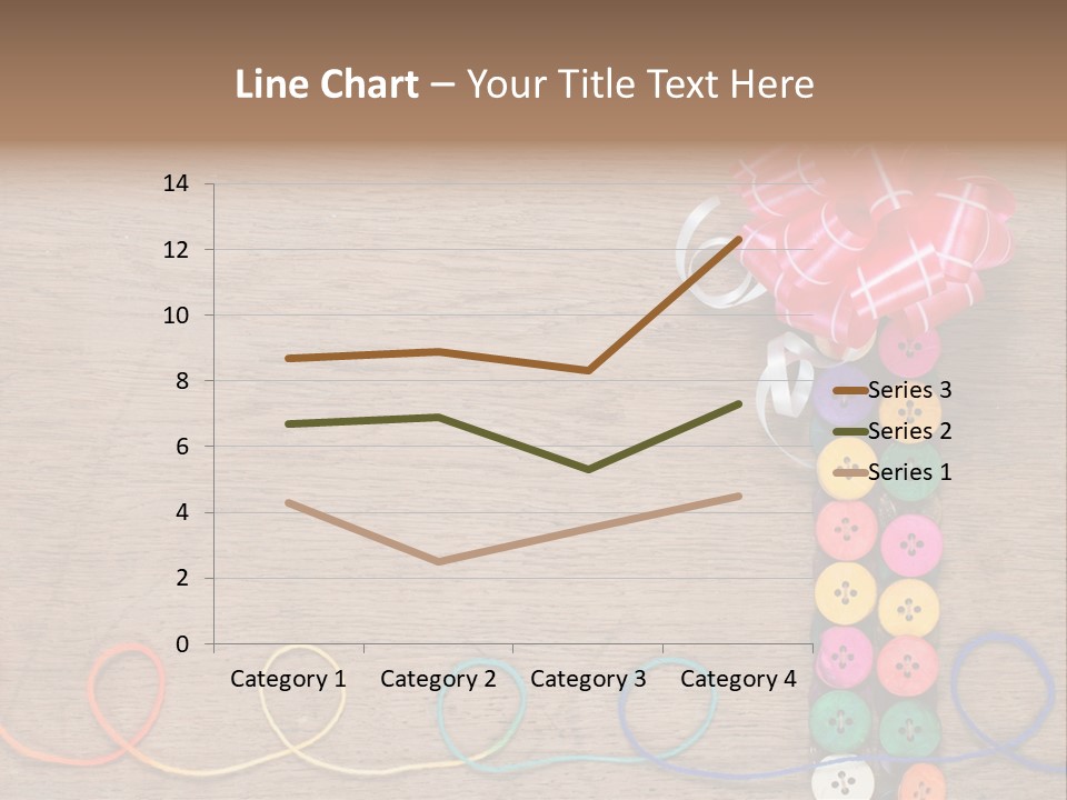 Style Needlework Arrangement PowerPoint Template