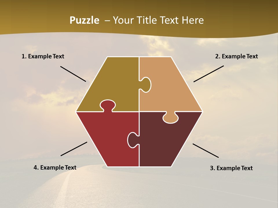 Long Landscape Travel PowerPoint Template