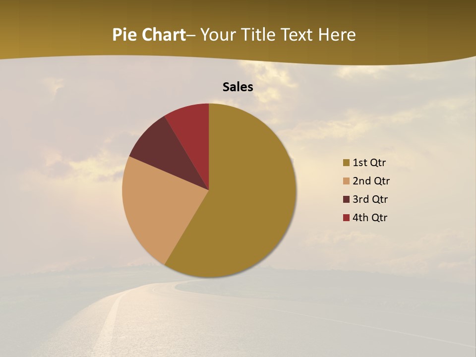 Long Landscape Travel PowerPoint Template