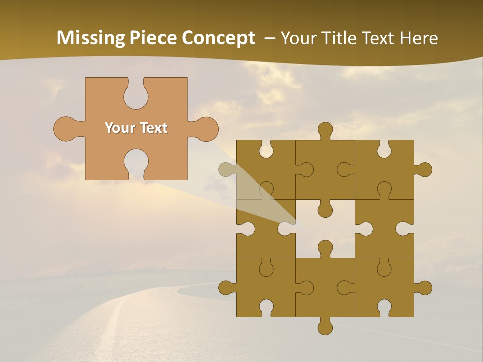 Long Landscape Travel PowerPoint Template